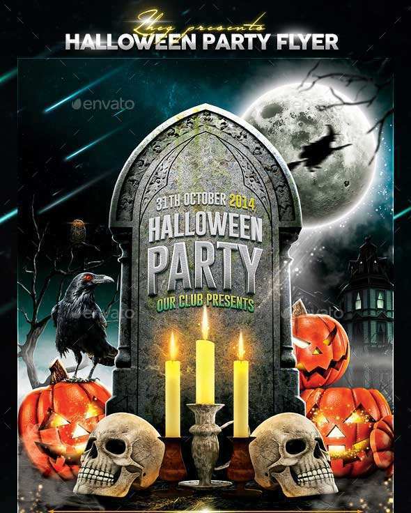 20 Blank Free Halloween Templates For Flyer for Ms Word for Free Halloween Templates For Flyer