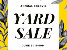 Free Yard Sale Flyer Template