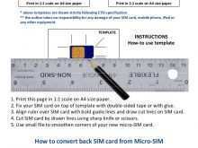 20 Blank How To Cut Sim Card Template Layouts with How To Cut Sim Card Template