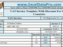 20 Blank Vat Invoice Format With Discount for Ms Word with Vat Invoice Format With Discount