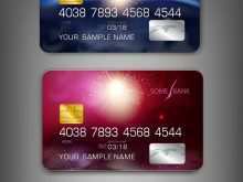 Credit Card Design Template Ai