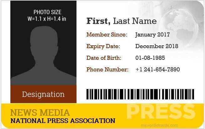 Press id. Journalist ID Card. Press Reporter ID Card. Press ID Card download Template.