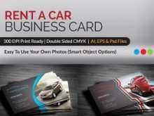 20 Creating Rent A Car Business Card Template Free Layouts by Rent A Car Business Card Template Free