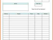 20 Creative Blank Invoice Forms Printable Photo for Blank Invoice Forms Printable
