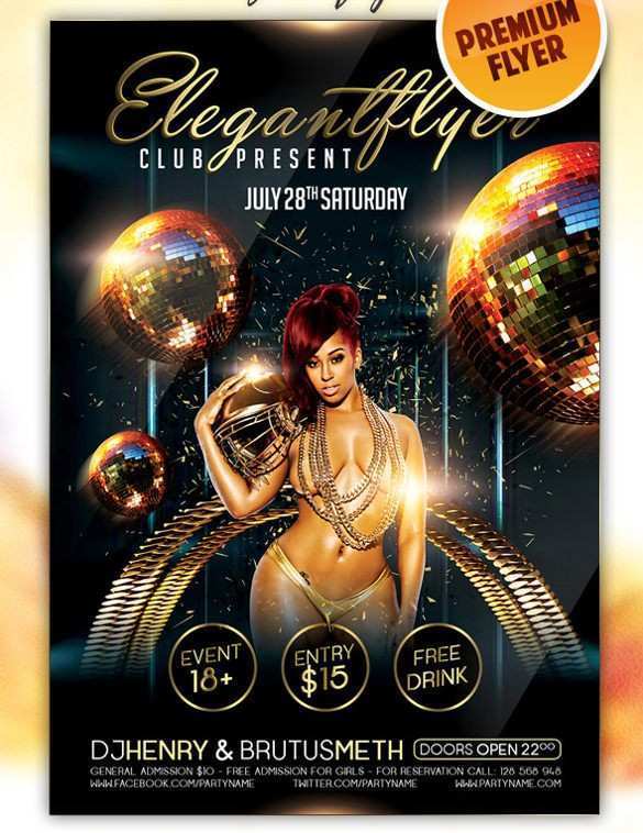 20 Creative Club Flyer Template Psd Now by Club Flyer Template Psd