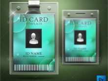 Hospital Id Card Template Psd