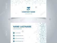 Tech Name Card Template