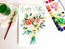 Happy Mothers Day Card Template Free