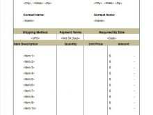 Blank Invoice Template Microsoft Excel