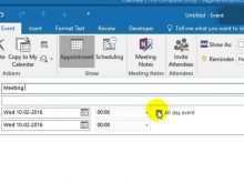 20 Customize Outlook 2016 Meeting Agenda Template PSD File for Outlook 2016 Meeting Agenda Template