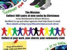 20 Customize Sock Drive Flyer Template Photo by Sock Drive Flyer Template