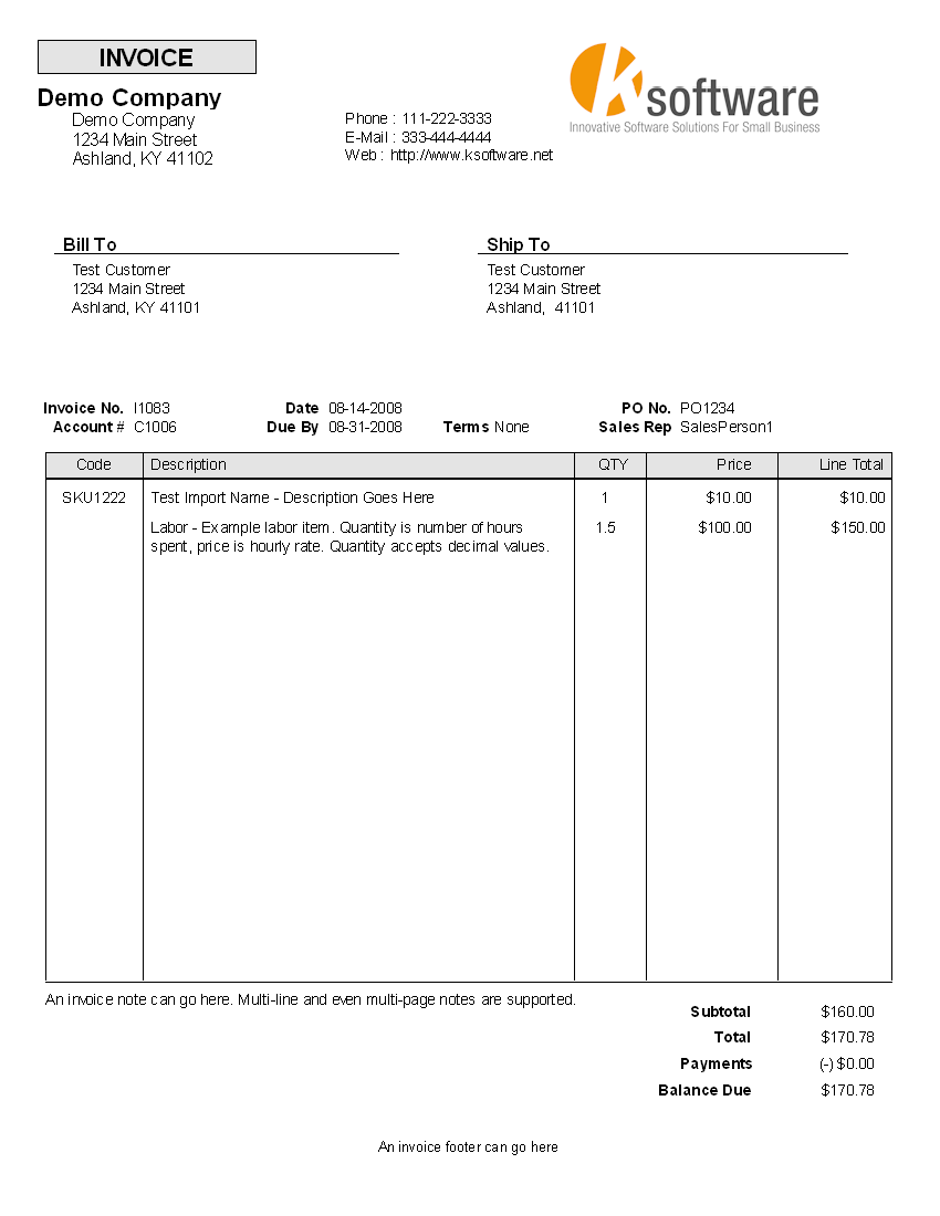 20 Customize Software Company Invoice Template in Word with Software Company Invoice Template
