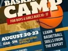 20 Format Basketball Camp Flyer Template PSD File with Basketball Camp Flyer Template