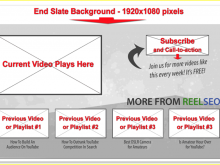 20 Format End Card Template Youtube Formating by End Card Template Youtube