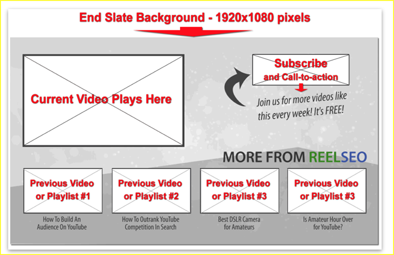 20 Format End Card Template Youtube Formating by End Card Template Youtube