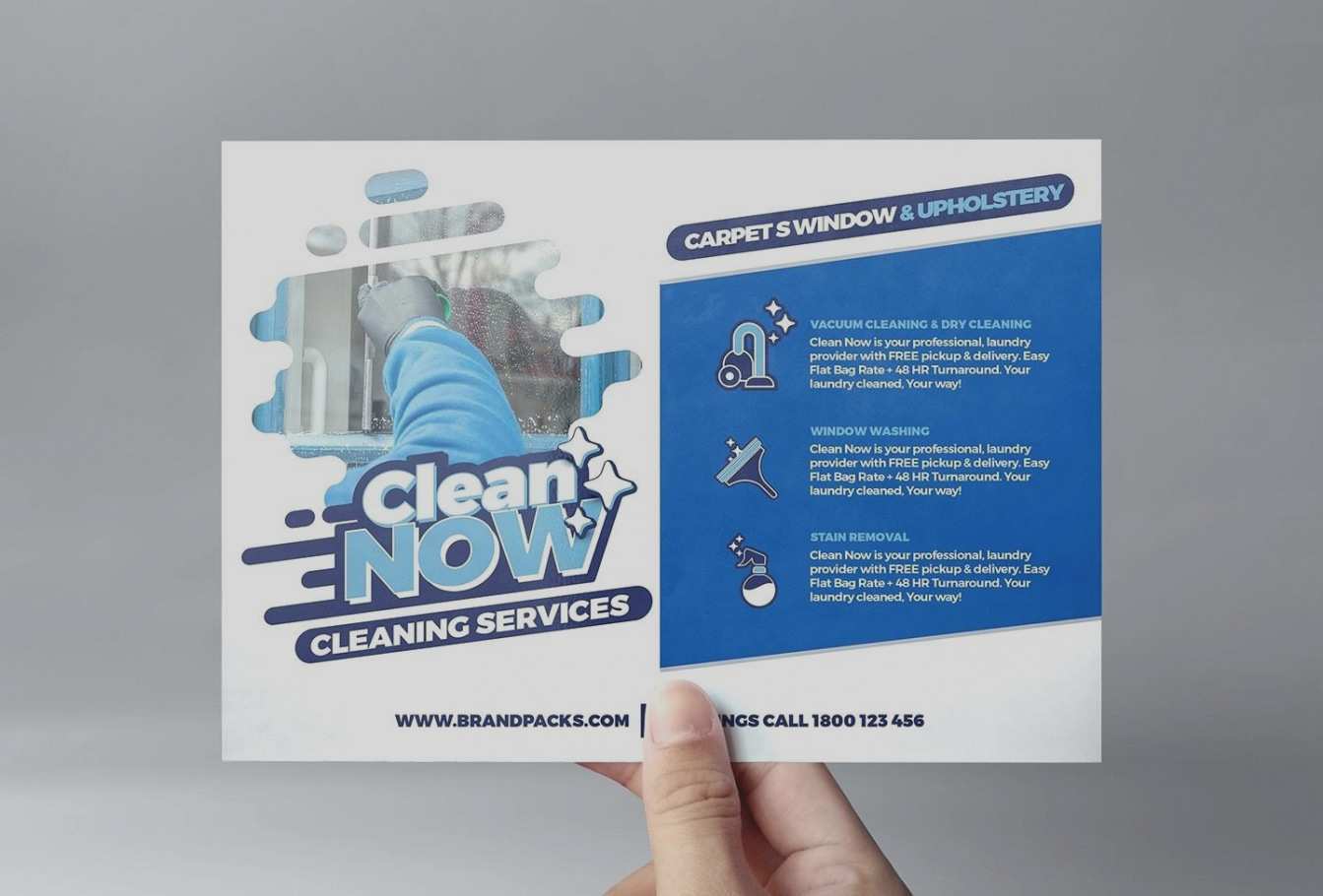 Laundry Flyers Templates