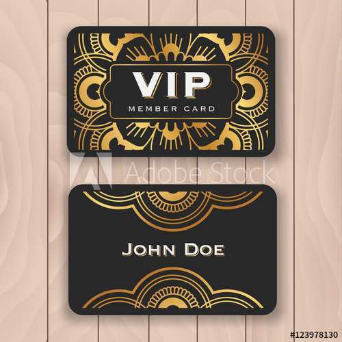 20 Format Vip Name Card Template Maker by Vip Name Card Template