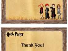 20 Free Harry Potter Thank You Card Template Layouts with Harry Potter Thank You Card Template
