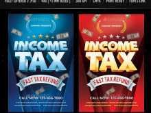 20 Free Printable Income Tax Flyer Templates Maker by Income Tax Flyer Templates