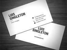 20 Free Printable Minimalist Business Card Template Free Download in Photoshop for Minimalist Business Card Template Free Download
