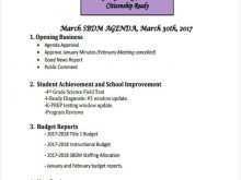 20 Free Printable School Agenda Example With Stunning Design with School Agenda Example