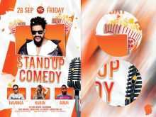 20 Free Printable Stand Up Comedy Flyer Templates in Word with Stand Up Comedy Flyer Templates