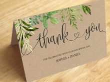 20 Free Printable Thank You Card Template Rustic Maker by Thank You Card Template Rustic