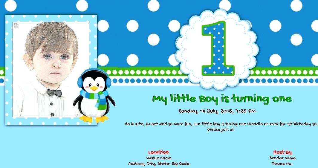 20 How To Create 1St Birthday Card Template Word in Word with 1St Birthday Card Template Word