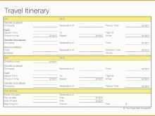 20 How To Create Travel Itinerary Template Doc Now by Travel Itinerary Template Doc