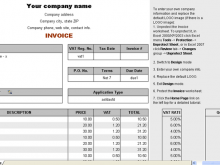 20 Invoice Template Indian Vat Billing Templates with Invoice Template Indian Vat Billing