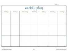 20 Online 7 Day Class Schedule Template For Free for 7 Day Class Schedule Template