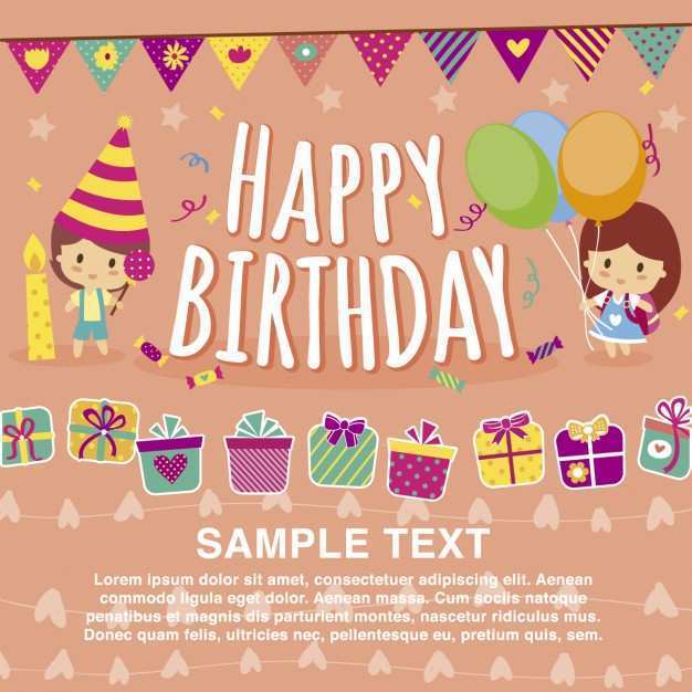 20 Online Design A Birthday Card Template Maker for Design A Birthday Card Template