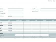 20 Online Excel Project Time Card Template Photo by Excel Project Time Card Template