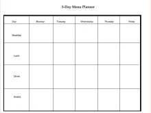 20 Printable 5 Day Class Schedule Template in Photoshop with 5 Day Class Schedule Template
