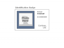 20 Printable Id Card Template Ms Publisher Photo by Id Card Template Ms Publisher
