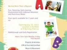 20 Report Child Care Flyer Templates Templates by Child Care Flyer Templates