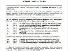 20 Report Conference Agenda Planning Template in Photoshop with Conference Agenda Planning Template