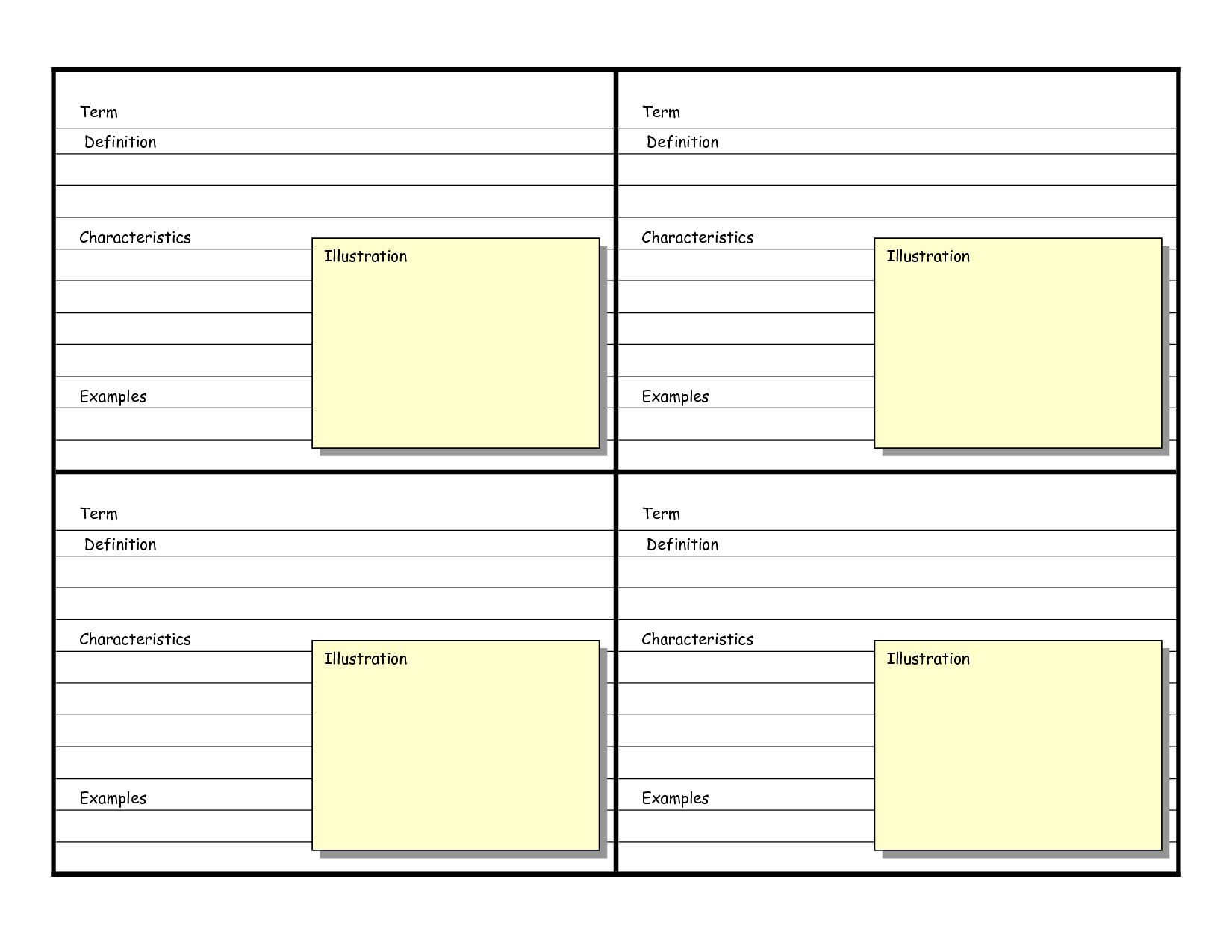 22 Report Flash Card Template In Word With Stunning Design by Within Free Printable Flash Cards Template