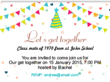 20 Report Invitation Card Template For Get Together Layouts by Invitation Card Template For Get Together