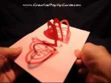 20 The Best Heart Card Templates Youtube With Stunning Design for Heart Card Templates Youtube