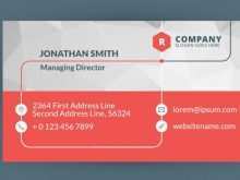 20 Visiting Business Card Templates Best in Photoshop for Business Card Templates Best