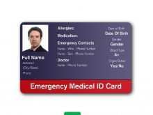20 Visiting Emergency Id Card Template Templates with Emergency Id Card Template