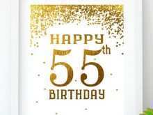 21 Adding 55Th Birthday Card Template For Free with 55Th Birthday Card Template