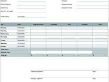 21 Adding Free Excel Weekly Time Card Template Formating with Free Excel Weekly Time Card Template