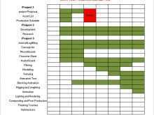 21 Adding Production Schedule Sample Template Formating for Production Schedule Sample Template