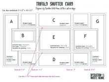 21 Adding Shutter Card Template Free in Word by Shutter Card Template Free