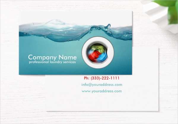 21 Best Laundry Business Card Template Free Download Formating for Laundry Business Card Template Free Download