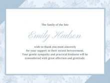 21 Best Memorial Thank You Card Template Now for Memorial Thank You Card Template