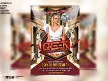 21 Blank Toga Party Flyer Template PSD File for Toga Party Flyer Template