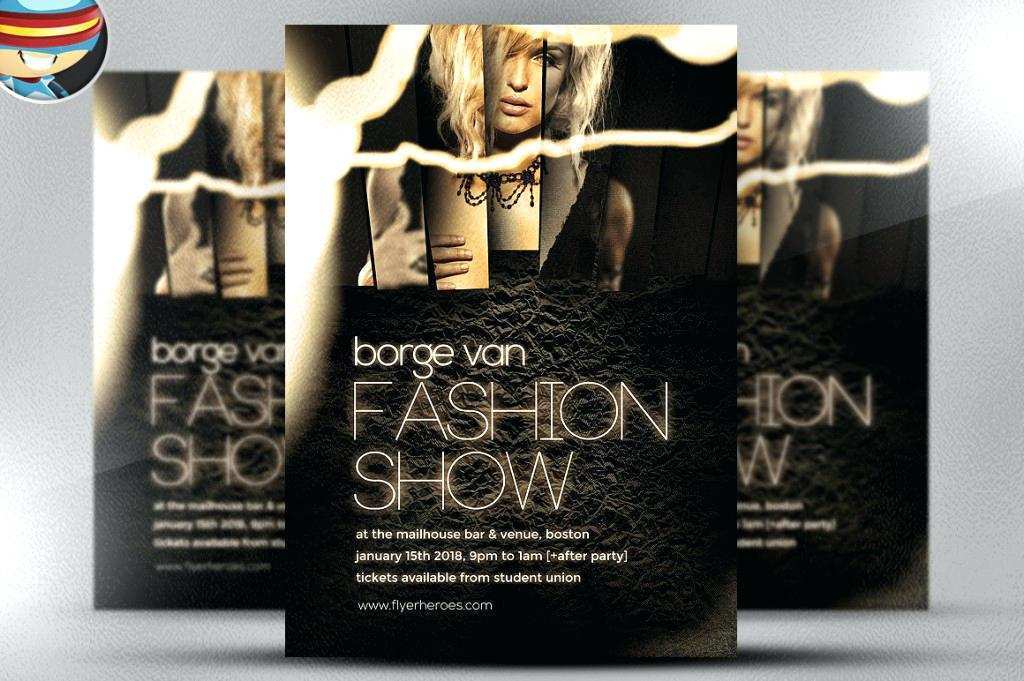 21 Create Free Fashion Show Flyer Template Formating by Free Fashion Show Flyer Template